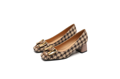 Scarpe da donna con punta quadrata
