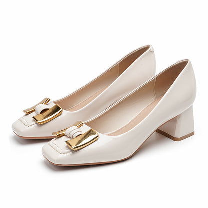 Scarpe da donna con punta quadrata