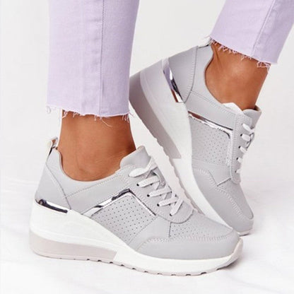 Scarpe sportive Lace Up Platform Wedge