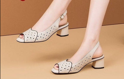 Sandalo con zeppa Scarpe ortopediche romane