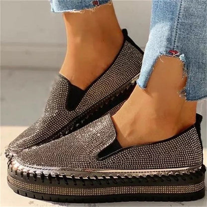 Scarpe mocassini piatti