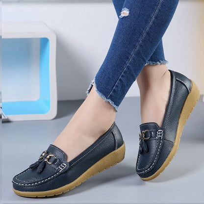 Scarpe classiche in pelle Casual Slip-On