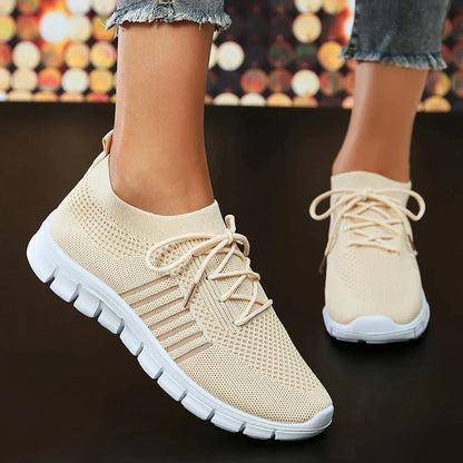 Scarpe da ginnastica leggere da donna con suola morbida