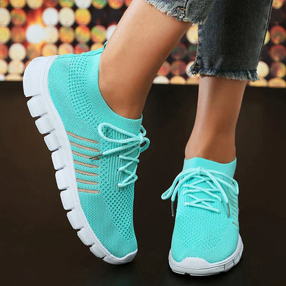 Scarpe da ginnastica leggere da donna con suola morbida