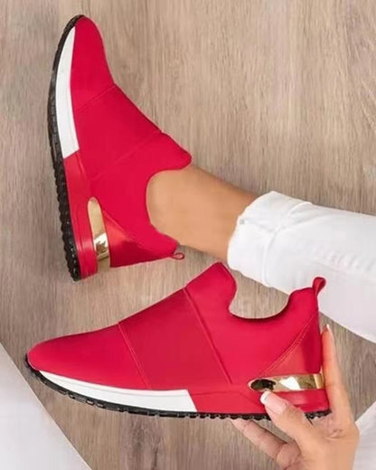 Scarpe da ginnastica retrò da donna con supporto per l'arco plantare