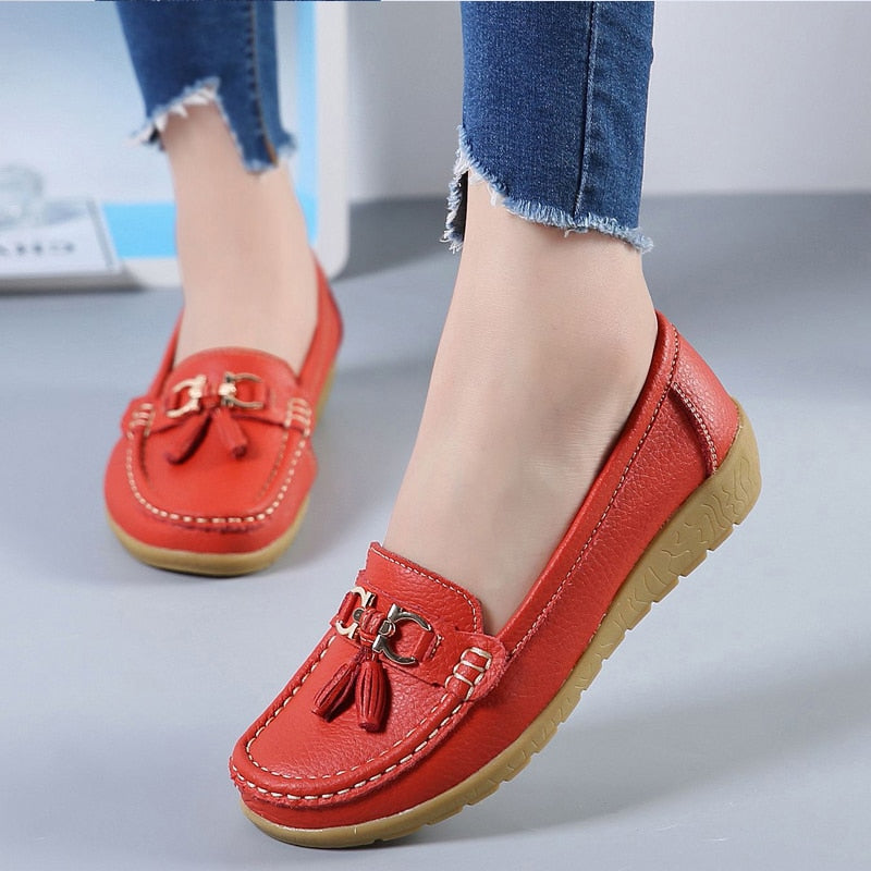 Scarpe classiche in pelle Casual Slip-On