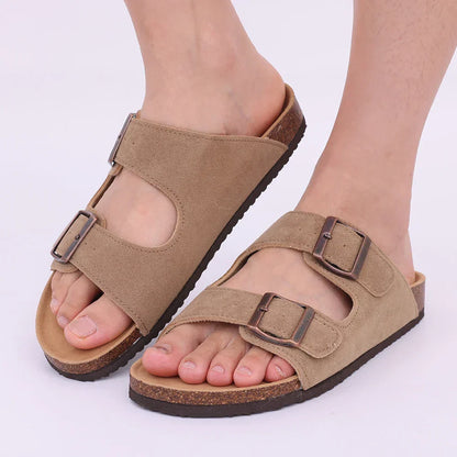 Moda moderna Sandali con piattaforma in sughero