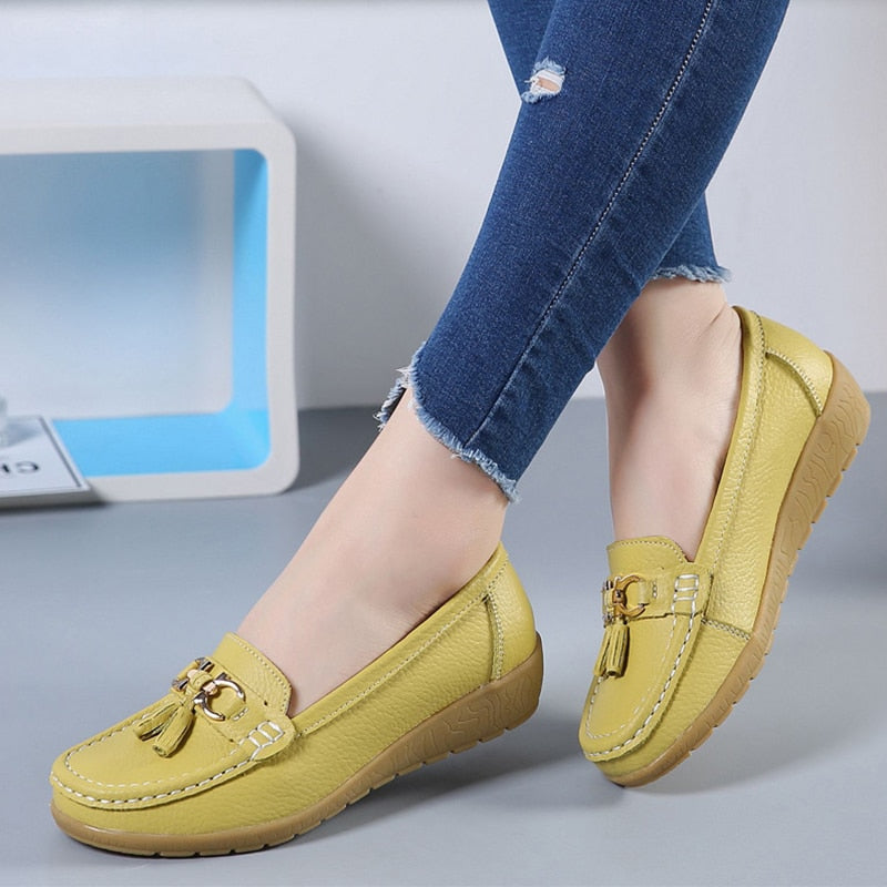 Scarpe classiche in pelle Casual Slip-On
