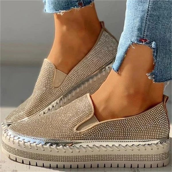 Scarpe mocassini piatti
