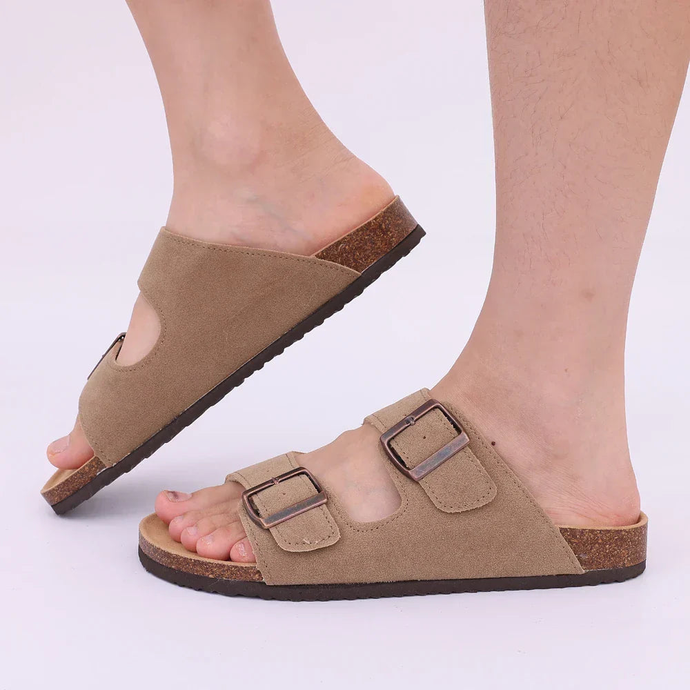 Moda moderna Sandali con piattaforma in sughero