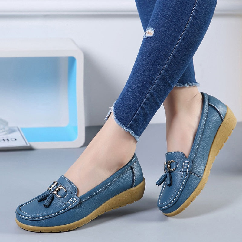 Scarpe classiche in pelle Casual Slip-On