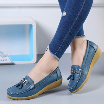 Scarpe classiche in pelle Casual Slip-On