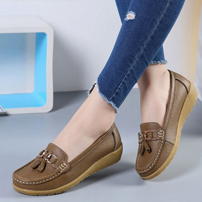 Scarpe classiche in pelle Casual Slip-On