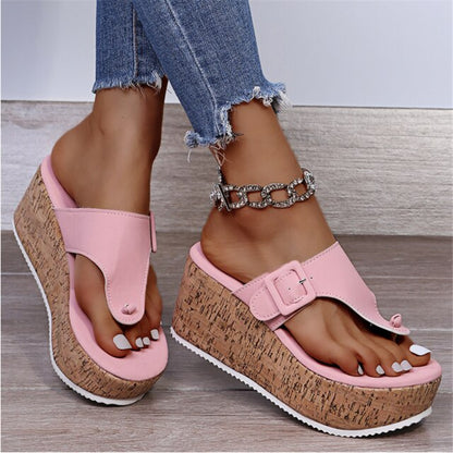 Scarpe infradito estive Femmina Cuneo Piattaforma Sandalo