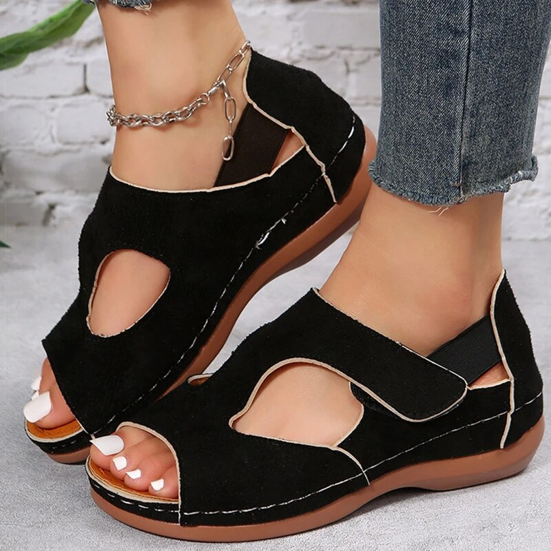 Zeppa ortopedica casual da donna