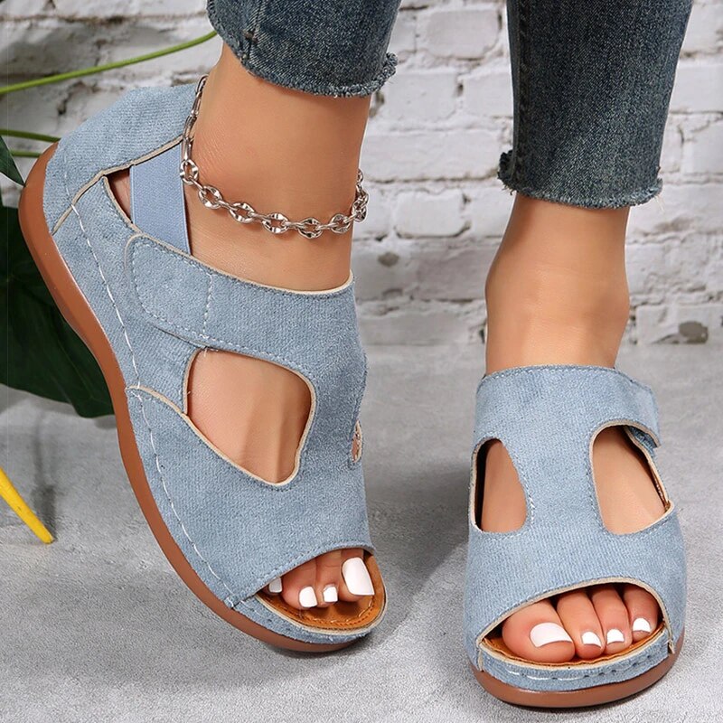 Zeppa ortopedica casual da donna