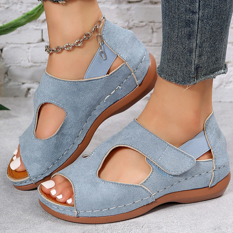 Zeppa ortopedica casual da donna