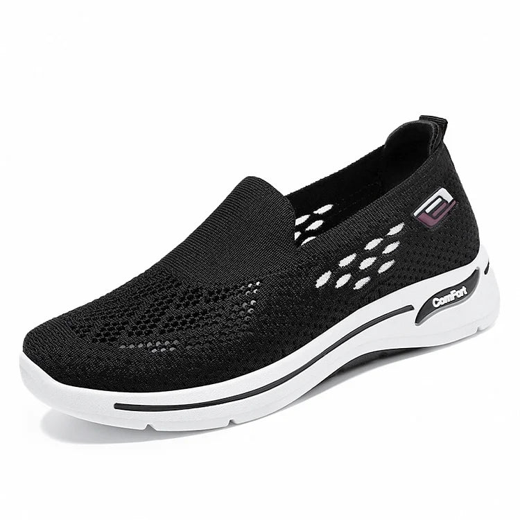 Donna Donna Slip On Memory Foam Trainers Scarpe Taglia