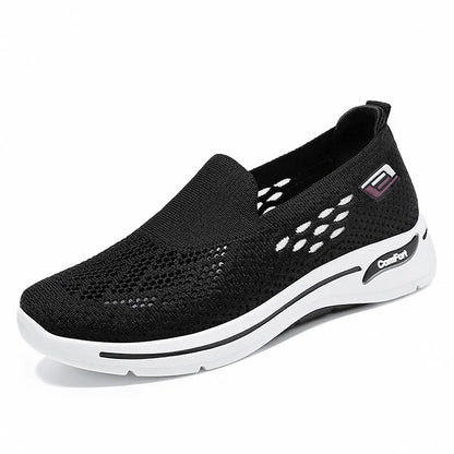 Donna Donna Slip On Memory Foam Trainers Scarpe Taglia