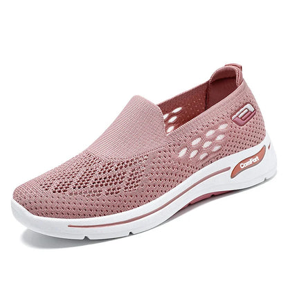 Donna Donna Slip On Memory Foam Trainers Scarpe Taglia