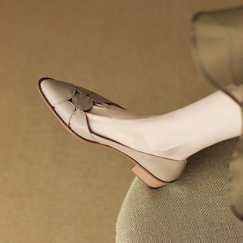 Scarpe classiche a punta in pelle