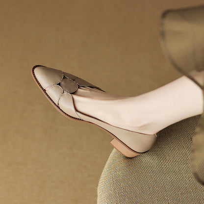 Scarpe classiche a punta in pelle
