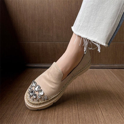 Scarpe gotiche da donna, mocassini con piattaforma