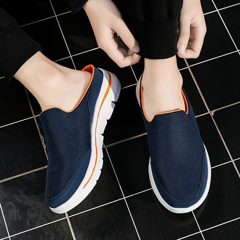 Uomini traspirante confortevole calzature estate mocassino piattaforma pantofole scarpe casual