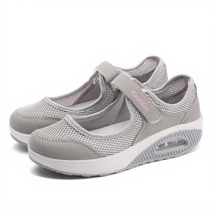 Scarpe sportive casual da donna in mesh traspirante