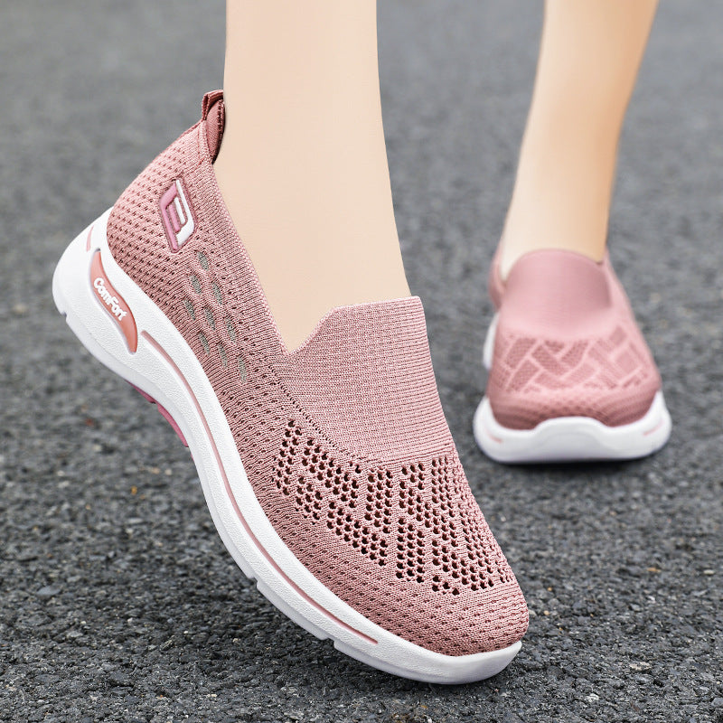 Donna Donna Slip On Memory Foam Trainers Scarpe Taglia