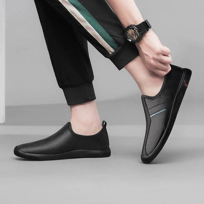 Scarpe casual maschili in vera pelle
