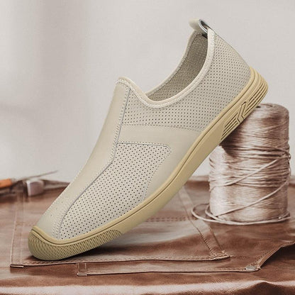 Scarpe casual maschili in vera pelle