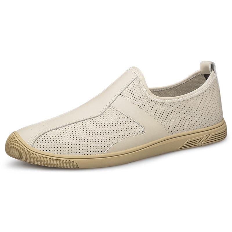 Scarpe casual maschili in vera pelle