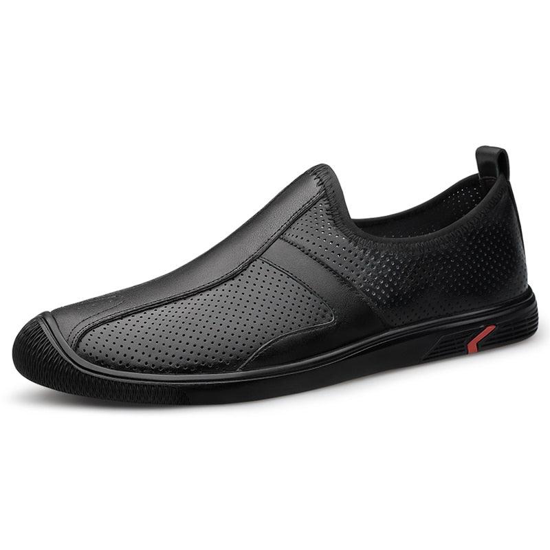 Scarpe casual maschili in vera pelle