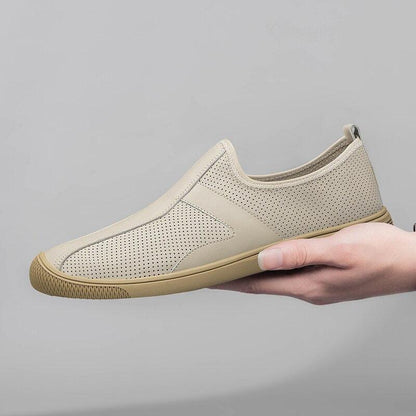 Scarpe casual maschili in vera pelle