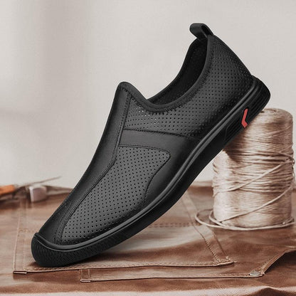 Scarpe casual maschili in vera pelle