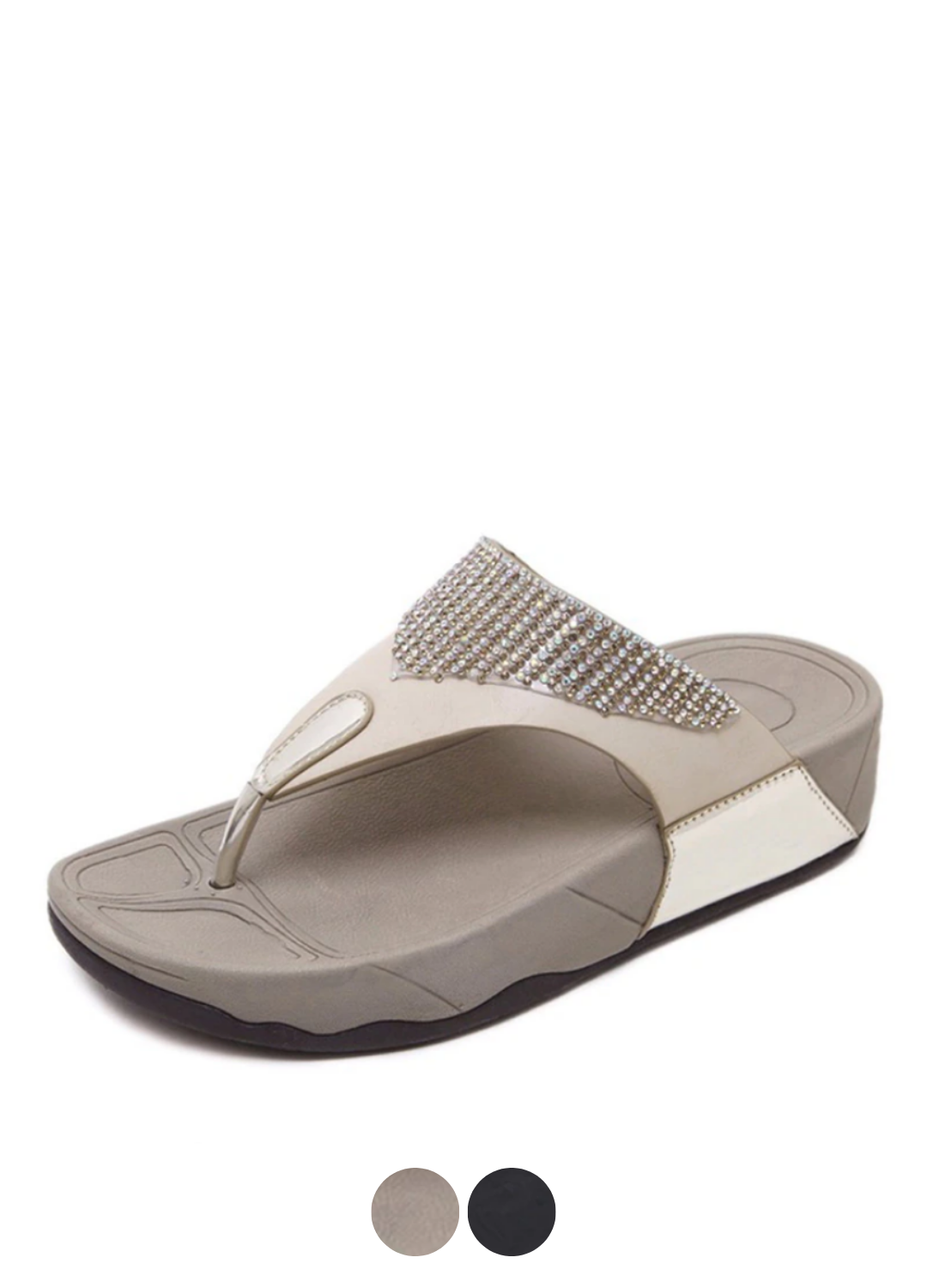 Diamante Bling Spiaggia Comfort Casual Fitflop Scivoli piatti