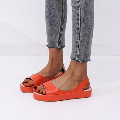 Sandali in vera pelle di mucca
