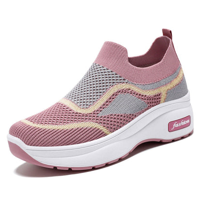 Scivolare su comode scarpe casual in gomma