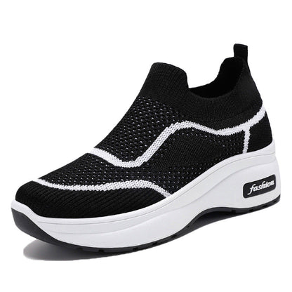 Scivolare su comode scarpe casual in gomma