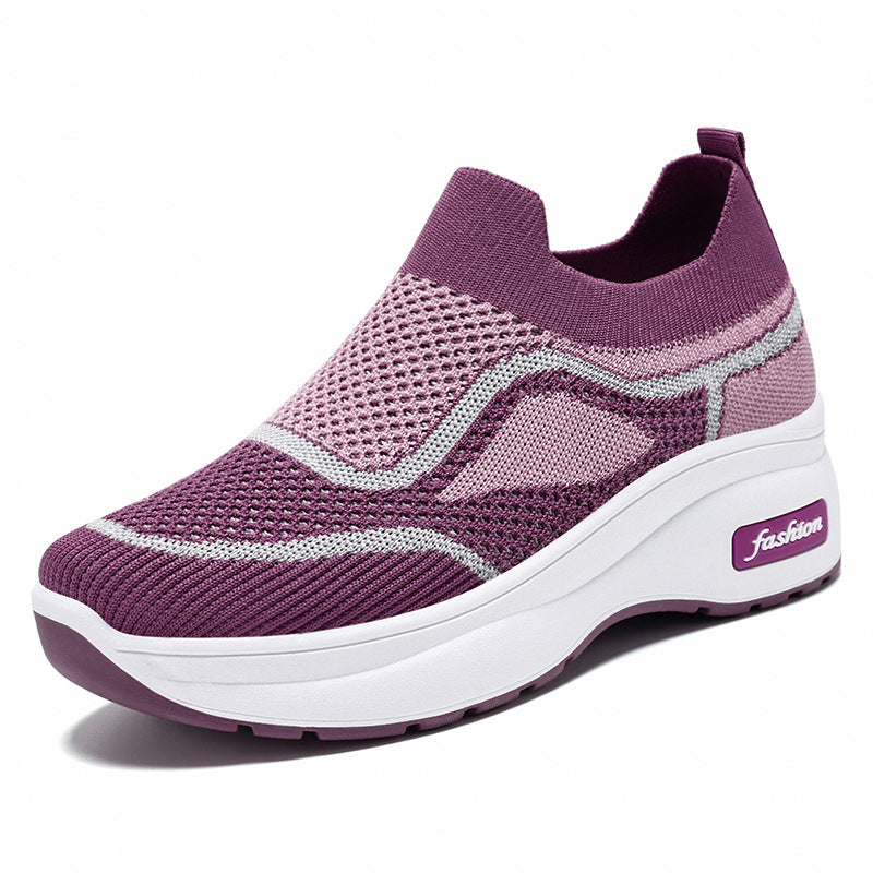 Scivolare su comode scarpe casual in gomma