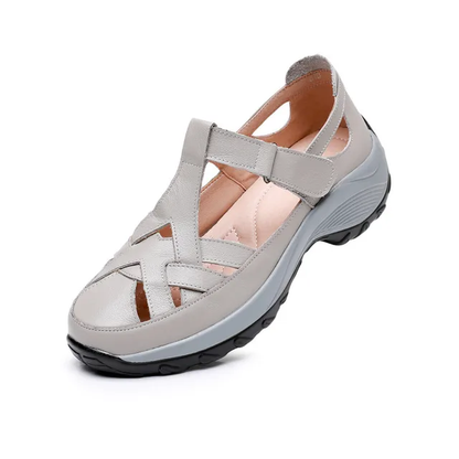 Scarpe comfort in pelle sintetica