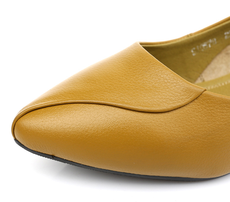 Scarpe slip-on con punta a punta