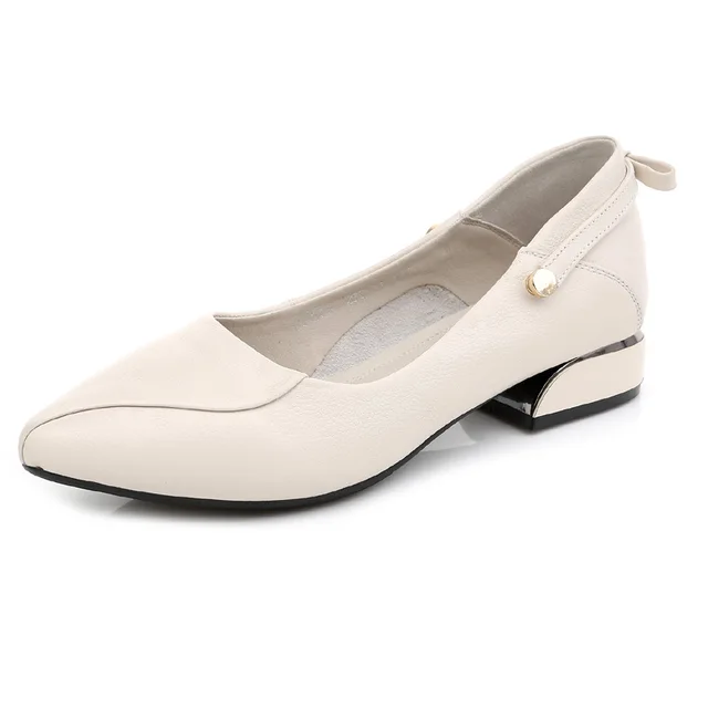 Scarpe slip-on con punta a punta