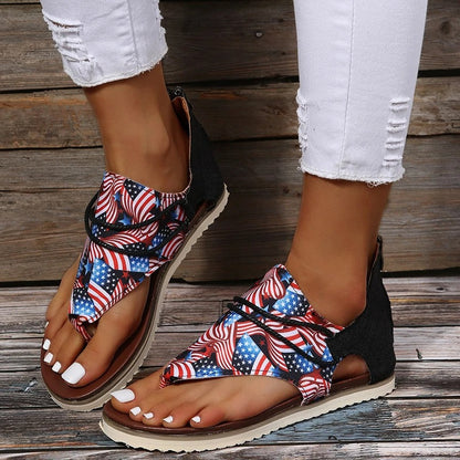 Sandali stampati Infradito