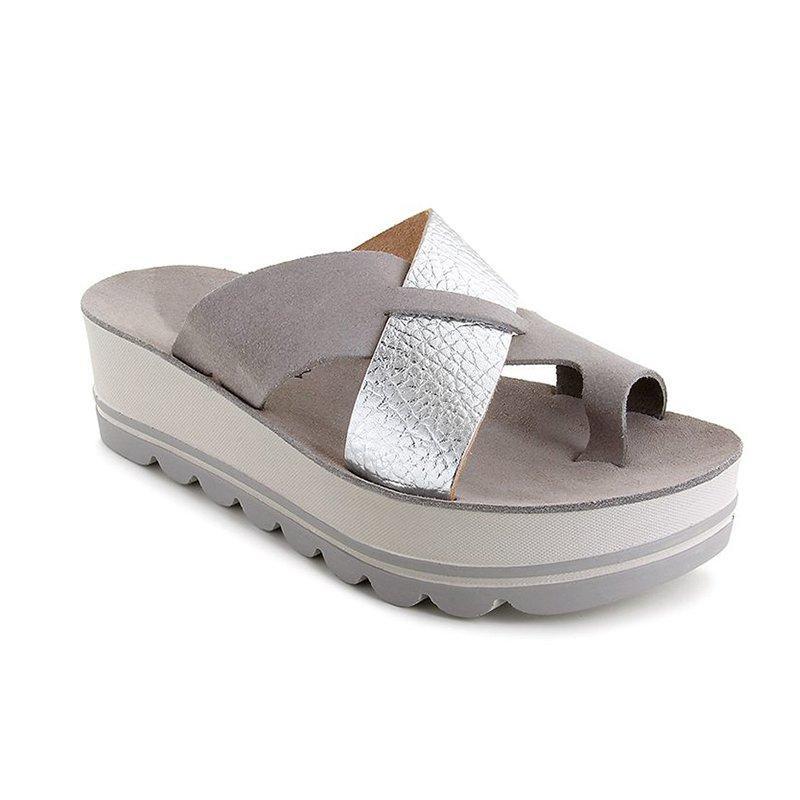 Sandalo donna con piattaforma comoda