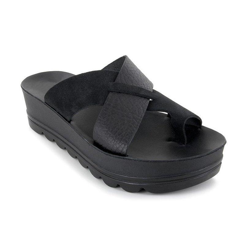 Sandalo donna con piattaforma comoda