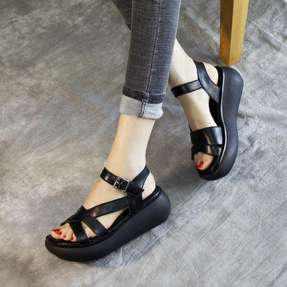 Sandali romani in vera pelle