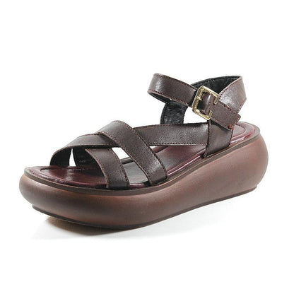 Sandali romani in vera pelle